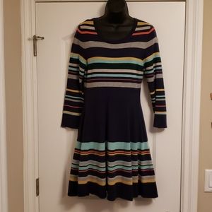 Moth Anthropologie Striped Dress